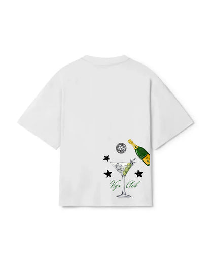 Playera Blanca-After Hours