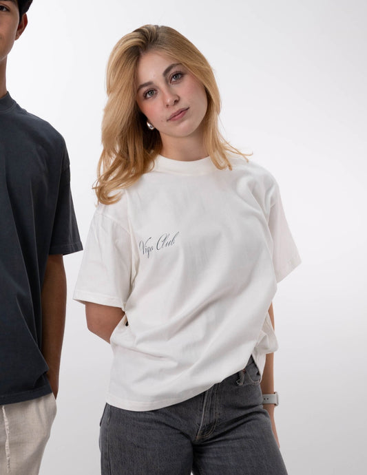 Playera Blanca-After Hours