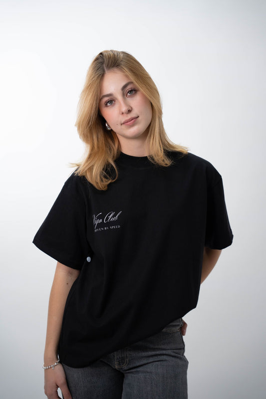 Playera Negra-Driven By Speed